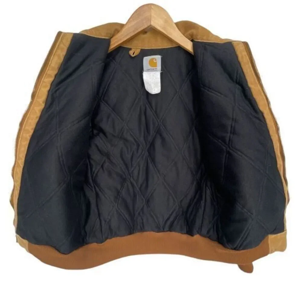 Carhartt Santa Fe Jacket Quilt Lined Youth Medium Y03 BRN Brown - Picture 2 of 16